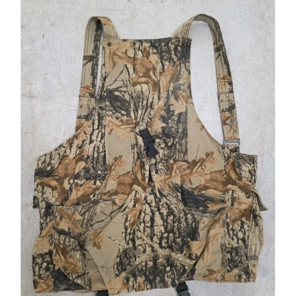 Commander Realtree Oak Cut-N-Run Turkey Vest Camo Seat Cushion Size Larrge XL‎